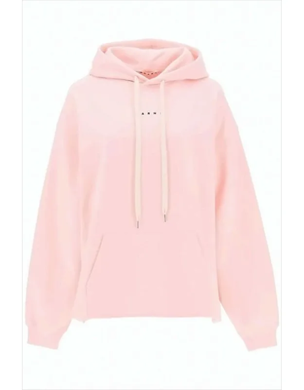 Relaxed Fit Hoodie With Adjustable Drawstring And Kangaroo Pocket