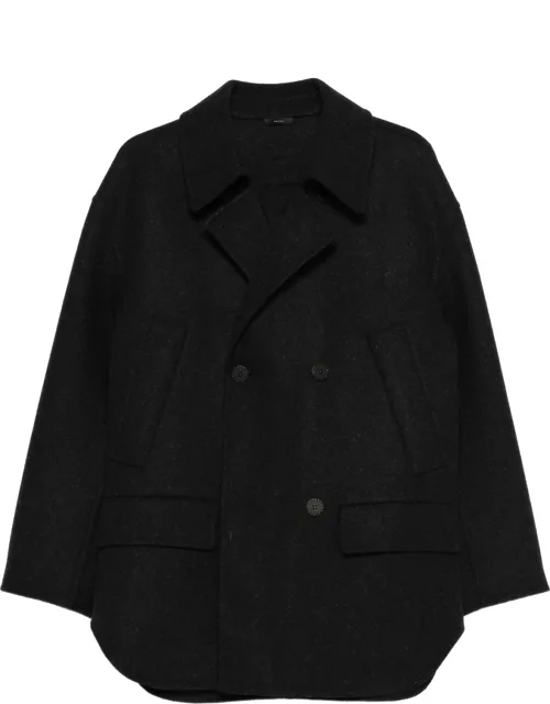 Double-breasted Wool Coat