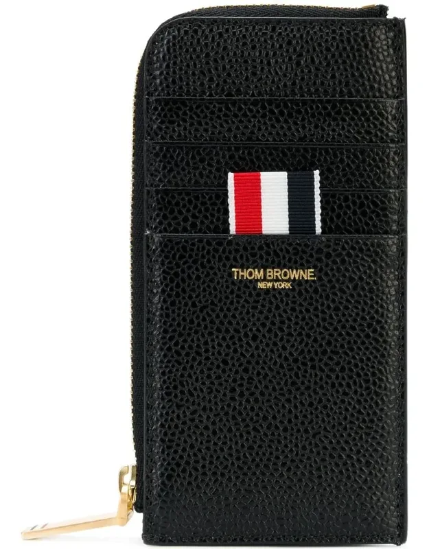 Half-zip Leather Wallet