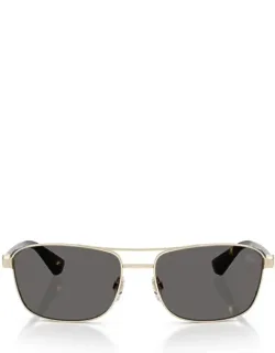 Burberry Sunglasses Rectangular Gold
