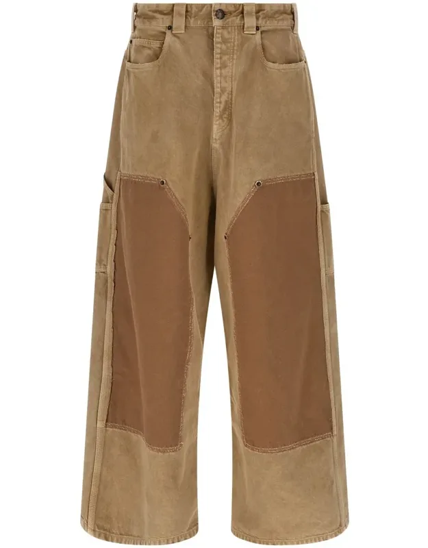 Baggy Ripped Off Jeans