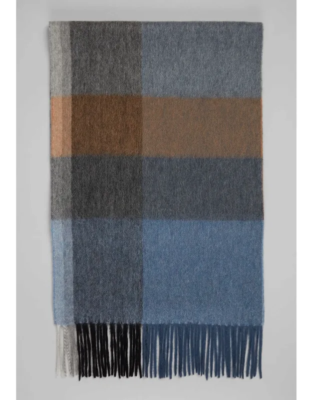 Colorblock Cashmere Scarf