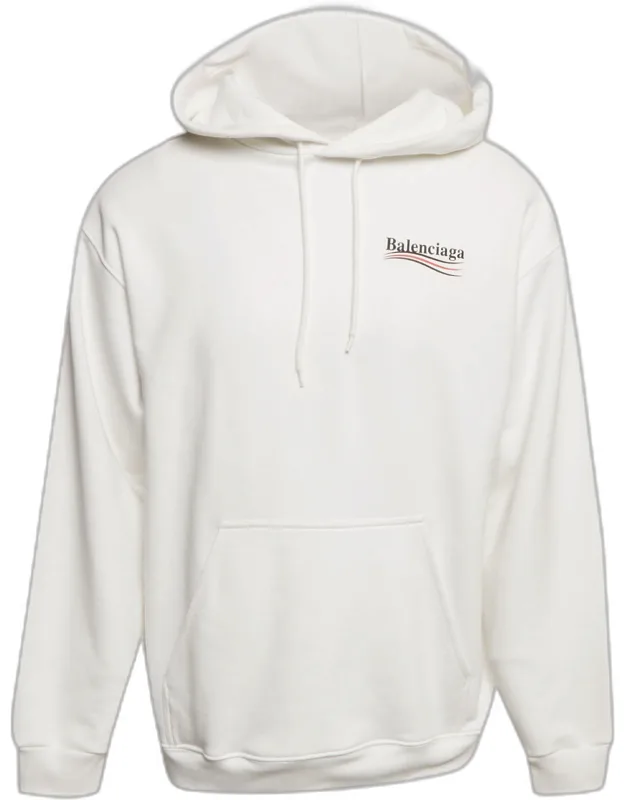 Logo Print Cotton Hoodie