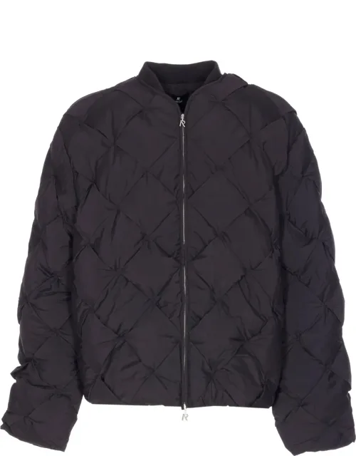 Quilted Bomber Jacket