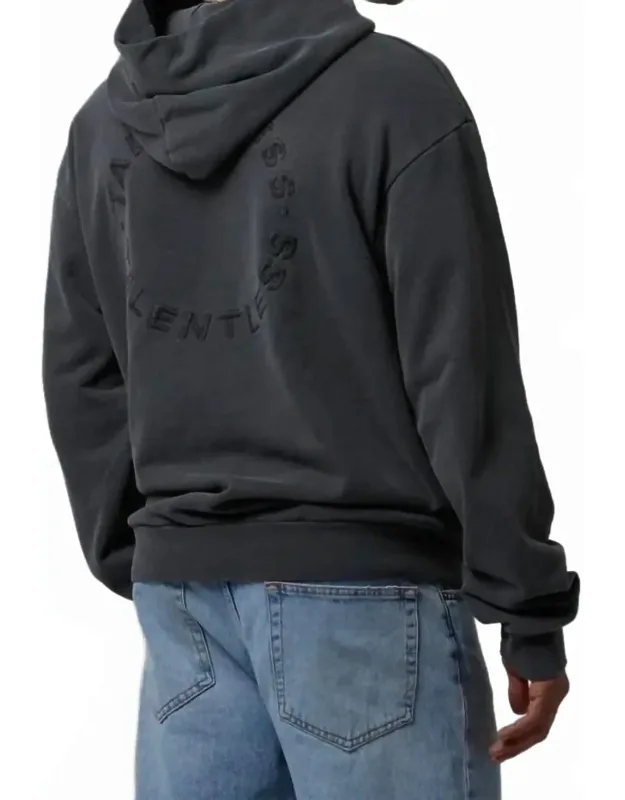 Circle Logo Embroidered Hoodie