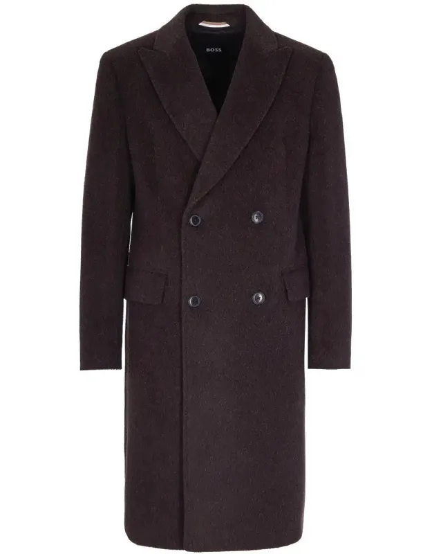 Double-breasted Slim Fit Coat