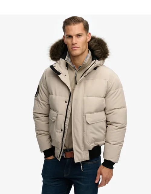 Everest Hooded Puffer Bomber Jacket