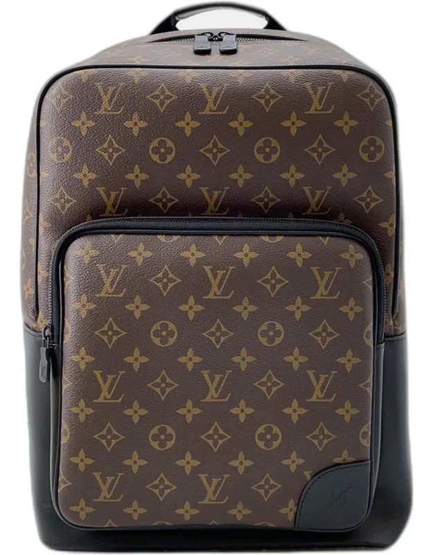 Monogram Macassar Canvas Backpack