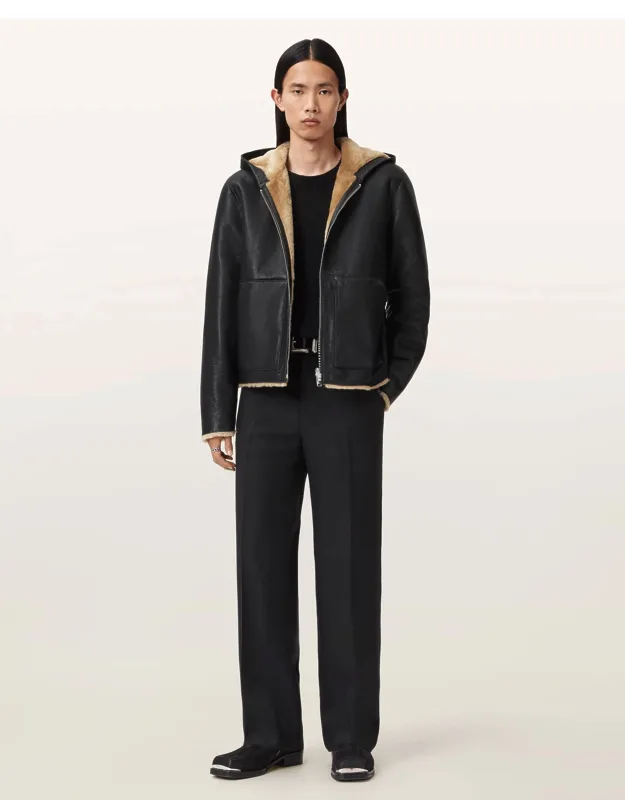 Shearling Bomber Jacket