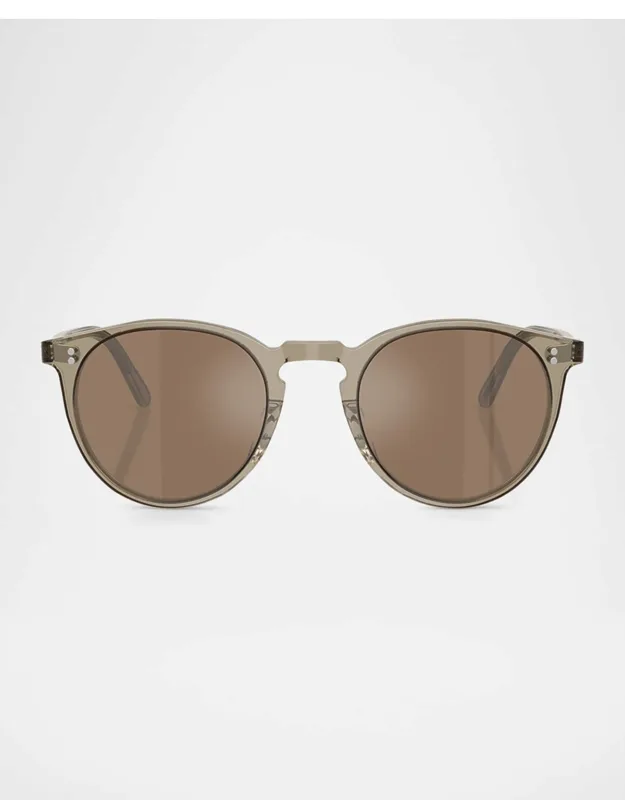 Round Acetate Sunglasses