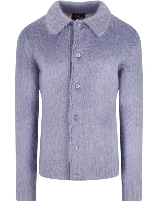 Mohair Blend Cardigan