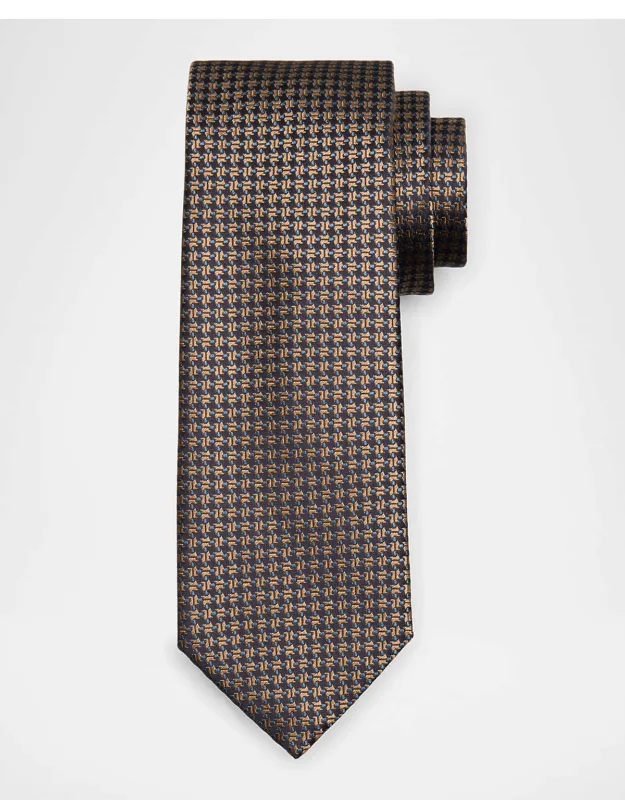 Neat Jacquard Silk Tie