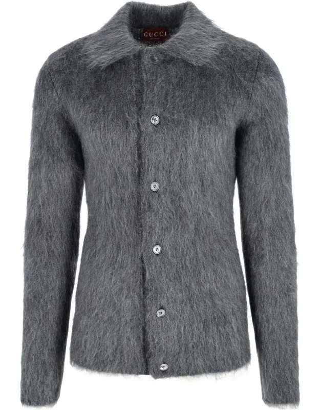 Mohair Blend Cardigan