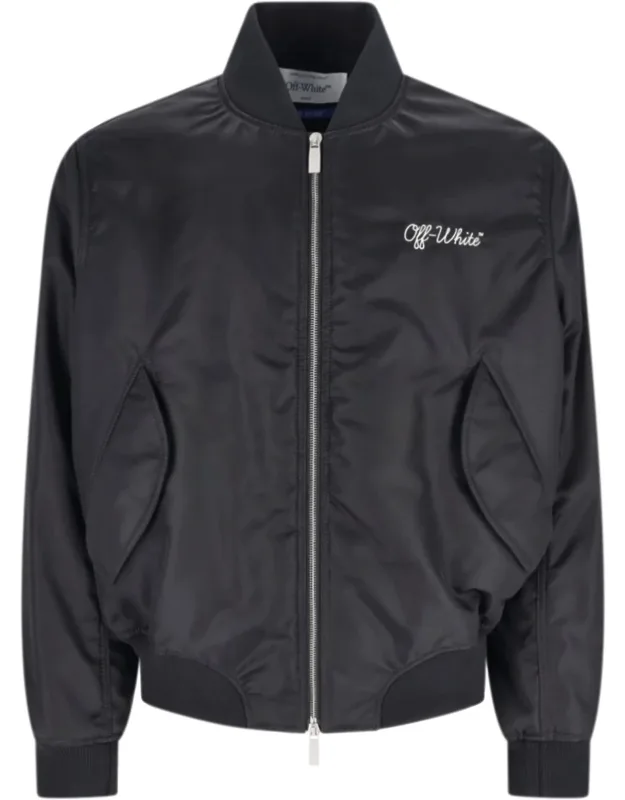Logo Bomber Jacket