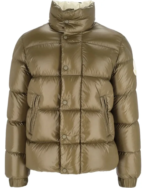 "tripiti Down Jacket With Padded And Quilted Design, High Neck"