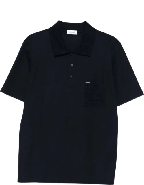 Logo-plaque Polo Shirt