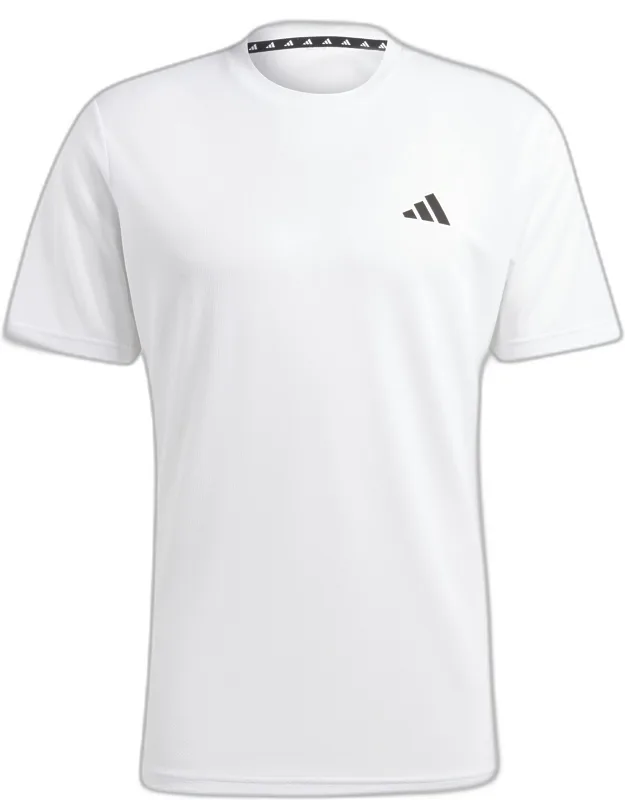 Adidas Train Essentials Training Tee With Aeroready Moisture Management And Full Range Of Motion