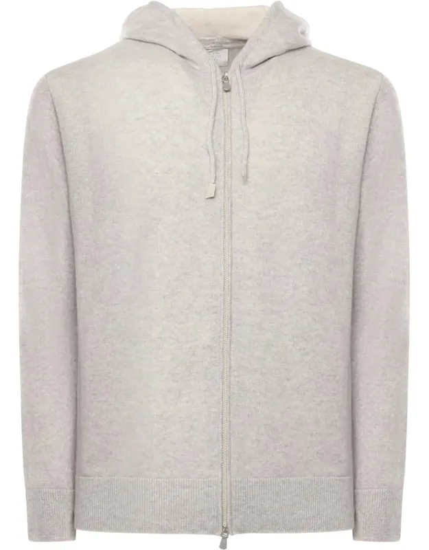 Cashmere Zip-up Hoodie