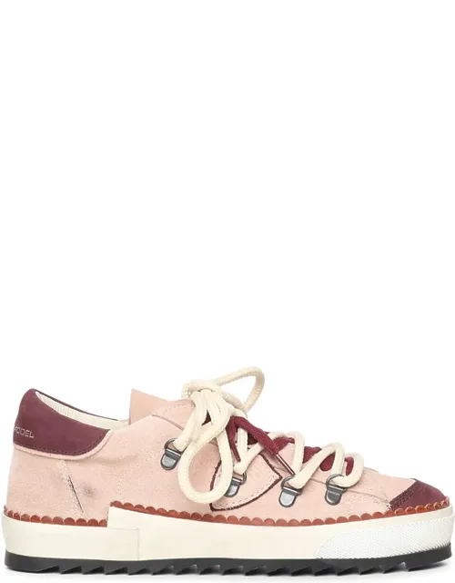 Prsx Low Sneakers - Suede Upper, Lace-up Front Closure