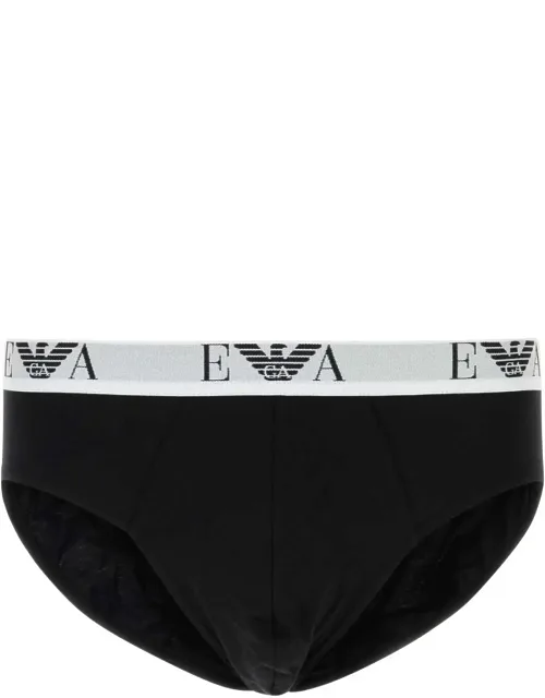 Stretch Cotton Brief Set