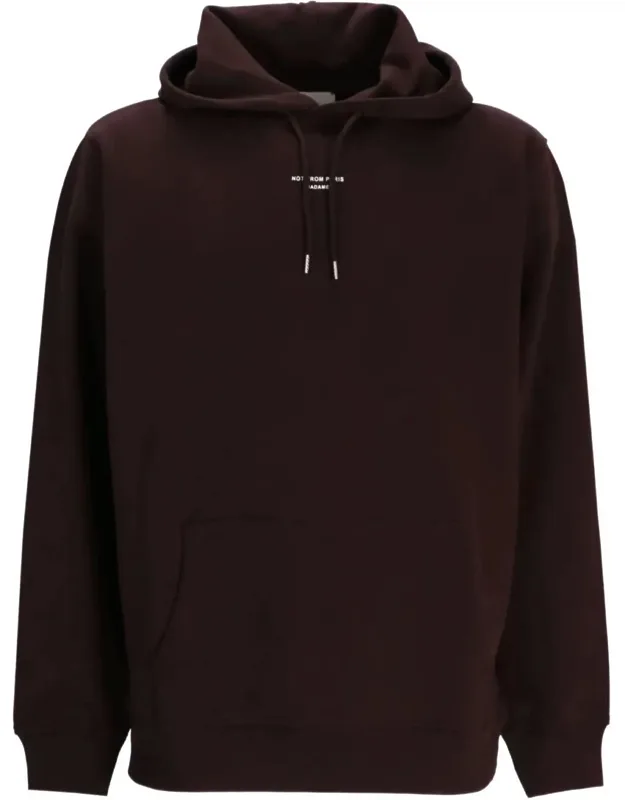 Hoodie Slogan Classique