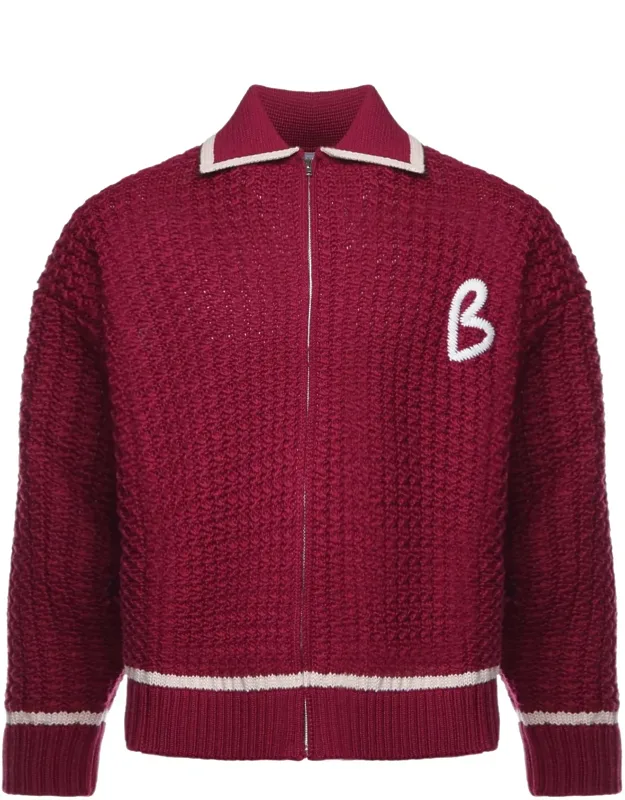 Zip-up Knitted Jacket