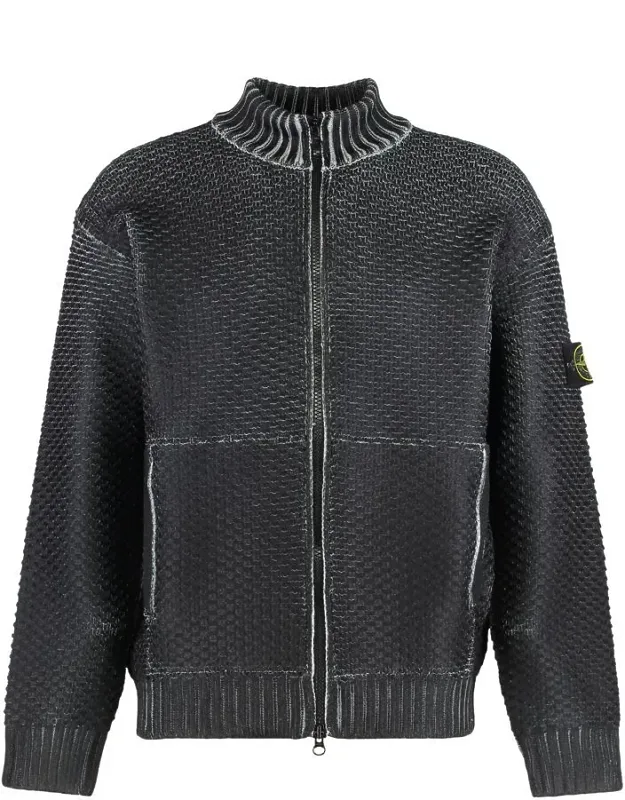 Sweater With Zip And Sublimation Print