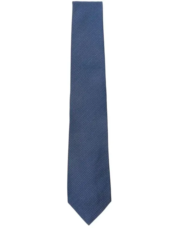 Polka-dot Silk Tie
