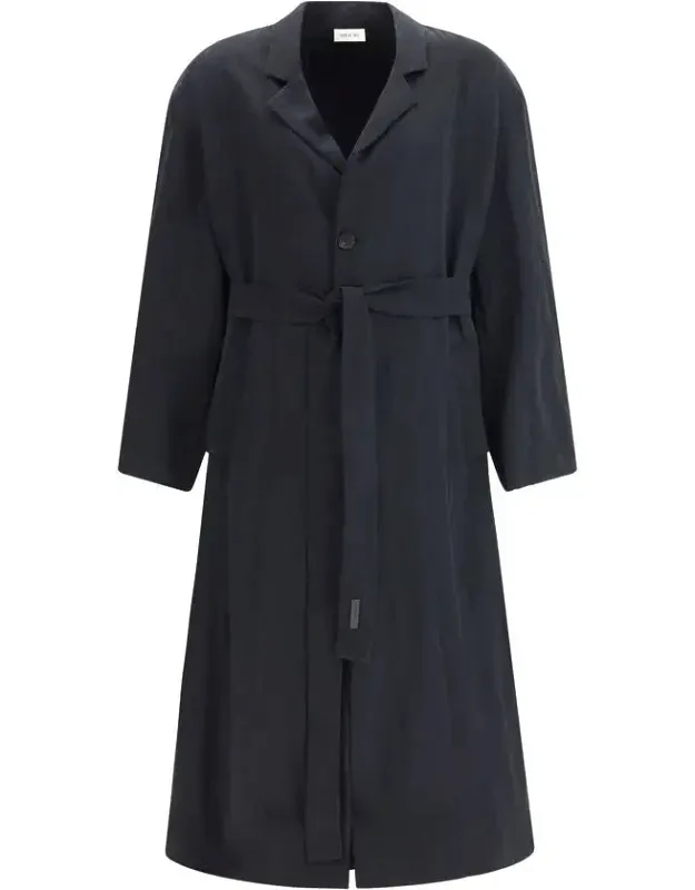Lyocell-blend Trench Coat