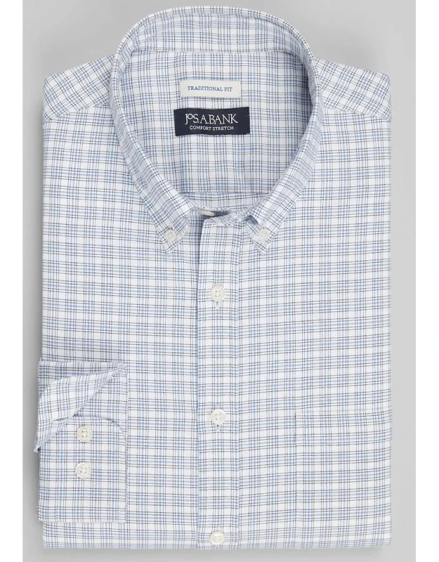 Traditional Fit Check Casual Shirt