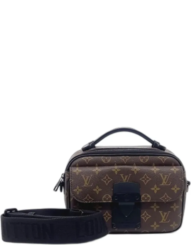 Coated Canvas S-lock Messenger Bag