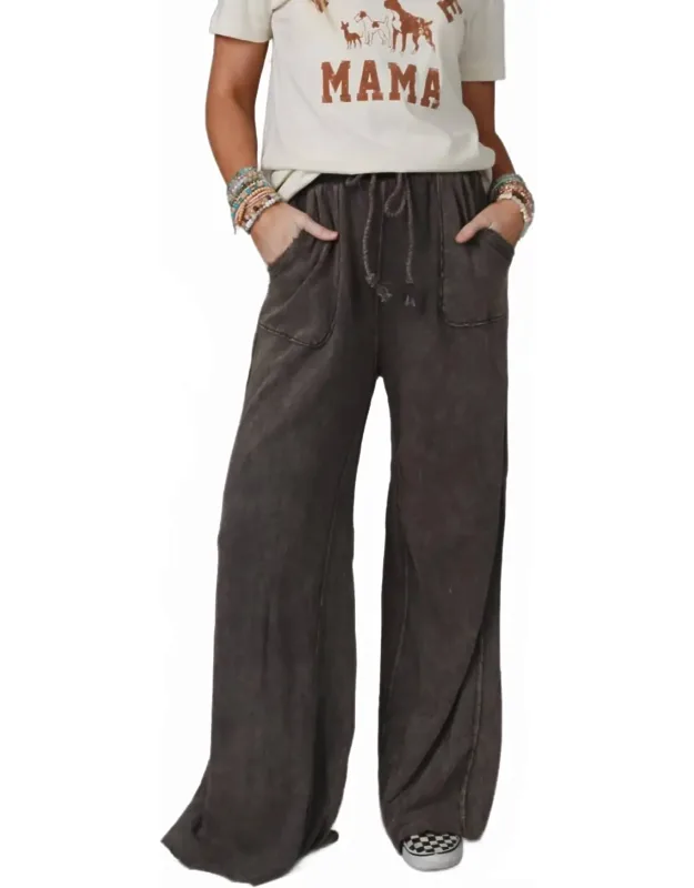 Relaxing Wide Leg Pants