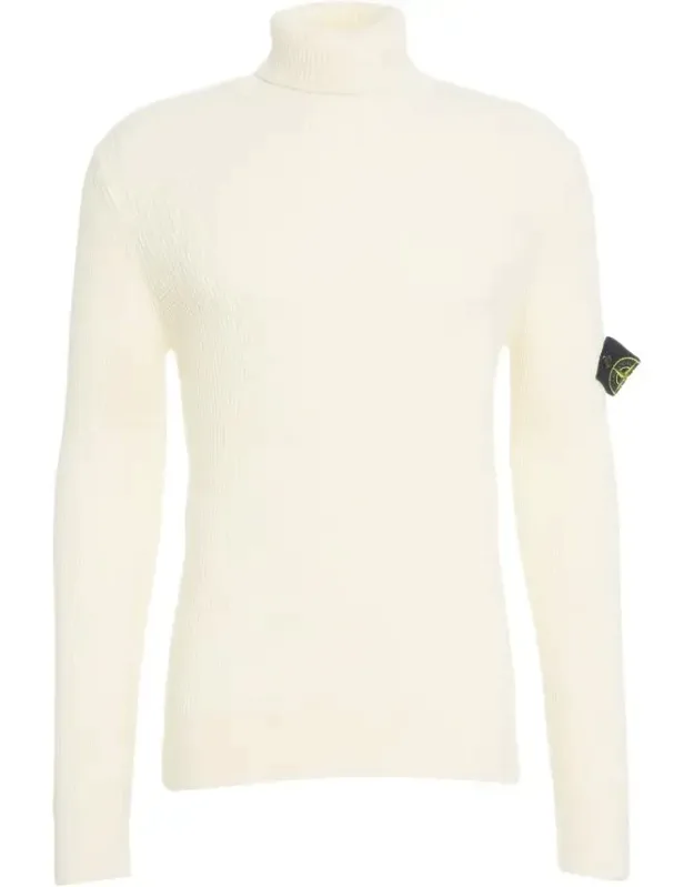 Ribbed Turtleneck Sweater