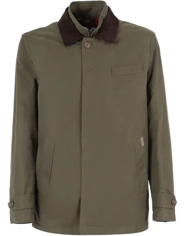 Double-breasted Blazer With Structured Silhouette