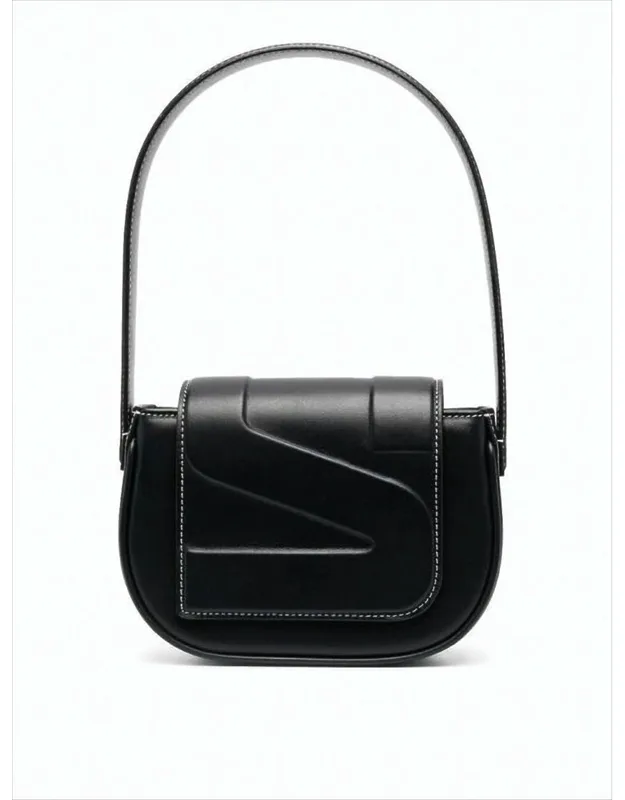 Smooth Leather Shoulder Bag