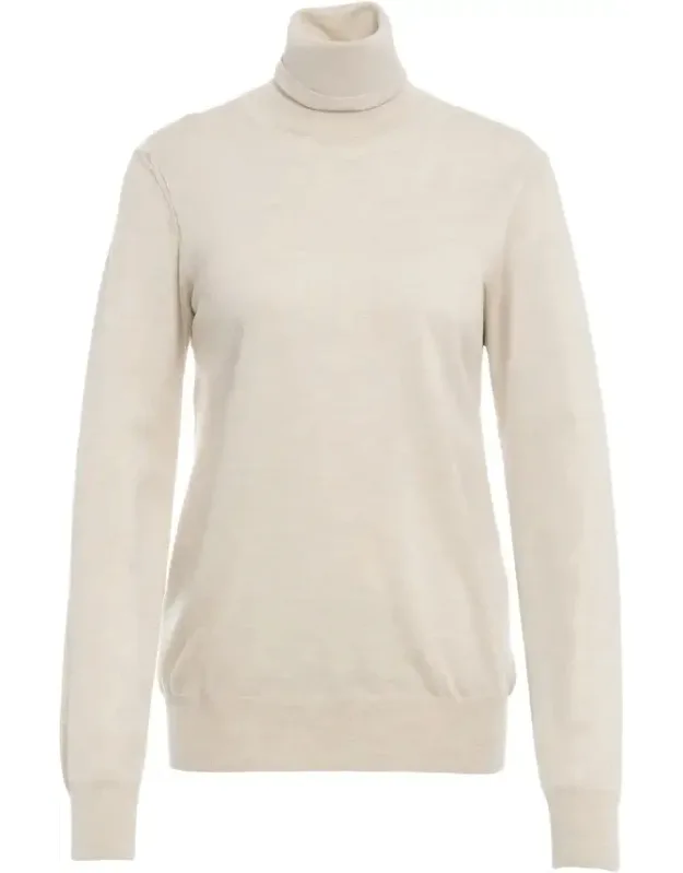 Ribbed High-neck Sweater