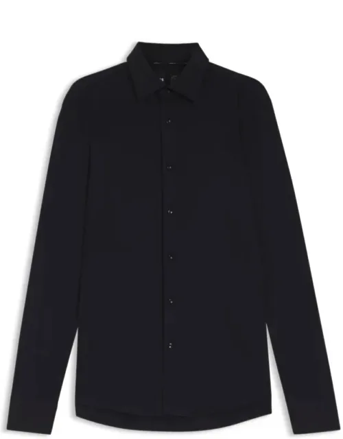 Brushed Stretch Flannel Shirt