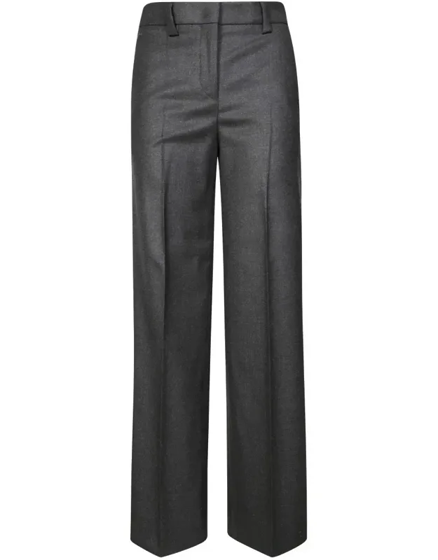 Tailored Wide-leg Pants