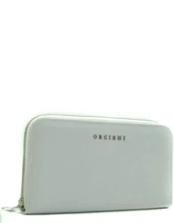 Embossed Crocodile Pattern Wallet With Zip-around Closure