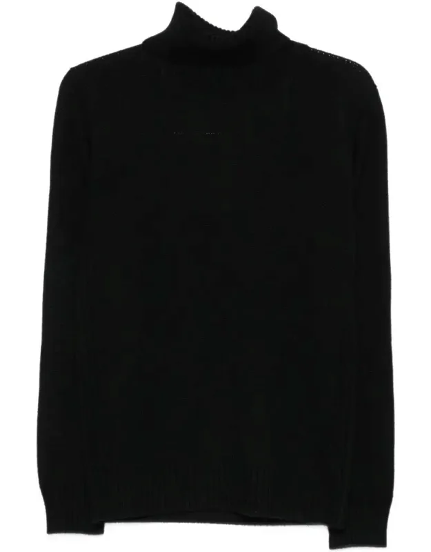 Ribbed Turtleneck Sweater