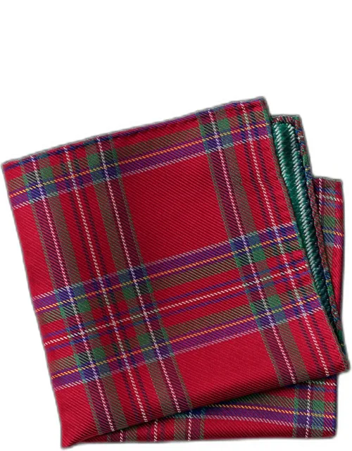 Tartan Silk Pocket Square