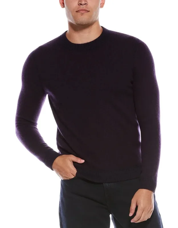 Double Knit Cashmere Crewneck Sweater
