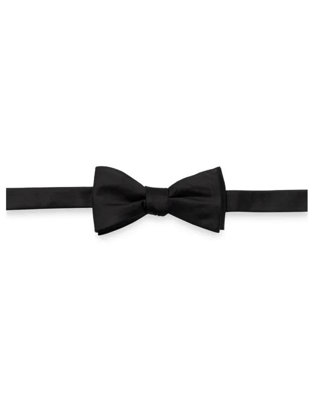 Woven Silk Pre-tied Bow Tie