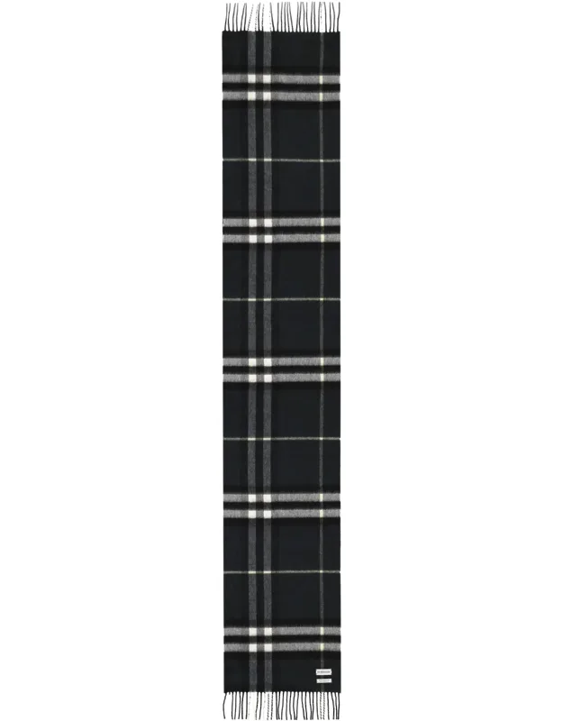 Cashmere Check Scarf