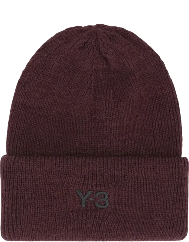 Knitted Hat With Logo