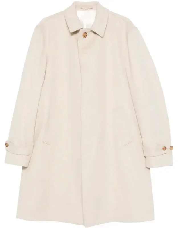 Loose-fitting Virgin Wool Coat