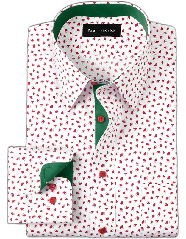 Tailored Fit Comfort Stretch Non-iron Novelty Dress Shirt