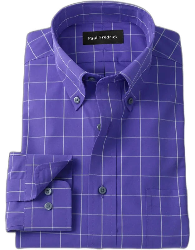 Windowpane Dress Shirt