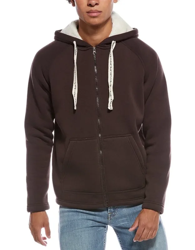 Sherpa Bonded Fleece Hoodie