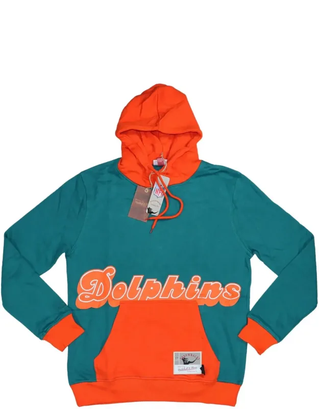 Miami Dolphins Throwback Hoodie Sweatshirt